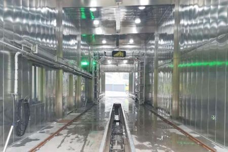 美联车辆洗消中心在天圣集团建成