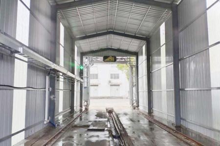 美联清洗为大北农建设车辆洗消中心