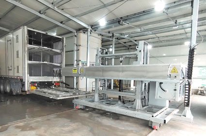 车厢内部自动清洗设备